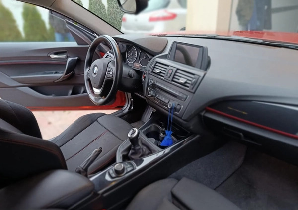 BMW Seria 1 cena 34900 przebieg: 216000, rok produkcji 2013 z Wałcz małe 121